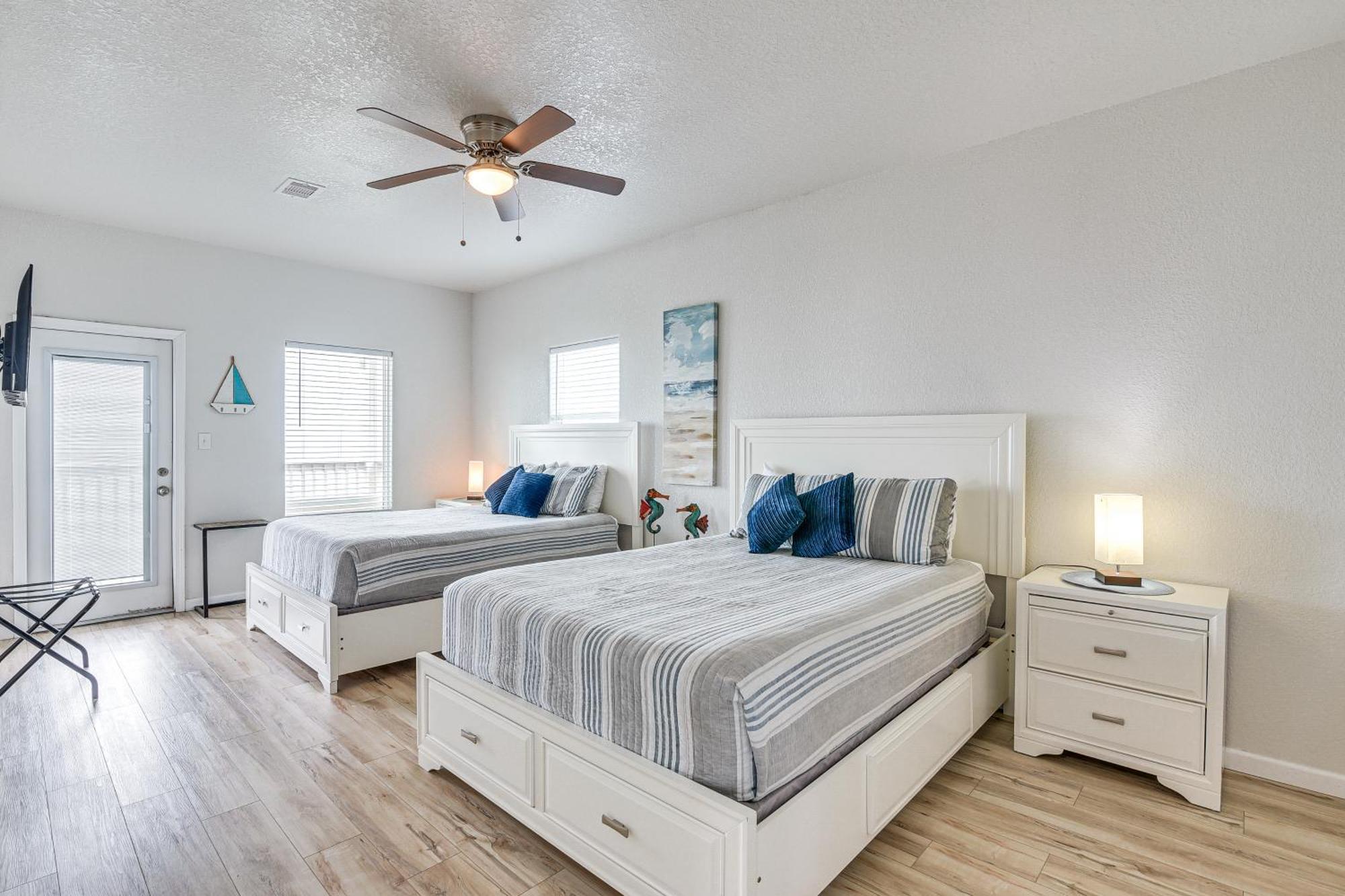 Beachfront Texas Retreat - 2 Decks, Patio And Views! Surfside Beach Exterior foto